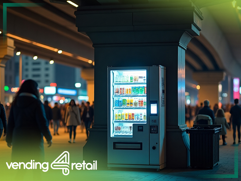 Automaty vendingowe w przestrzeniach publicznych 247 dostępność i bezpieczeństwo sprzedaży Automaty vendingowe w przestrzeniach publicznych 24/7