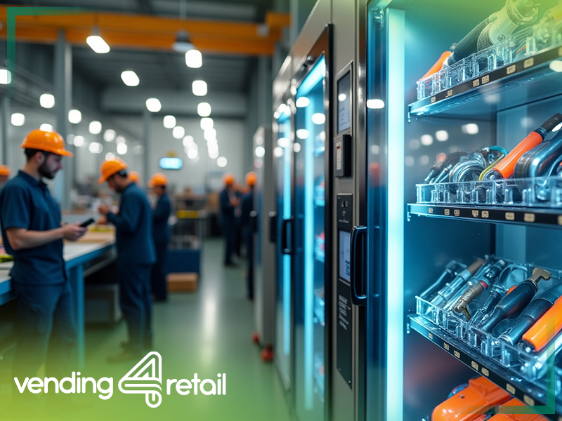 automaty zmniejszają straty i poprawiają zarządzanie zapasami w logistyce