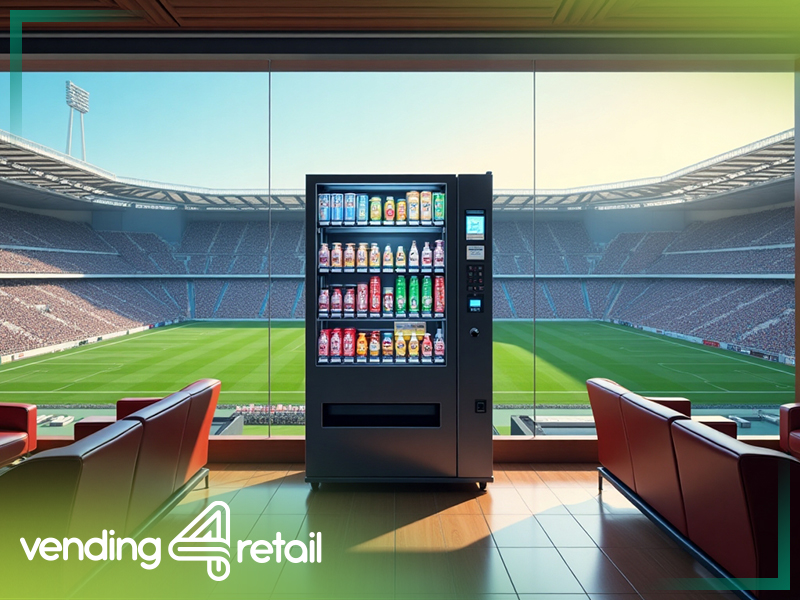 Automaty vendingowe na stadionach i halach