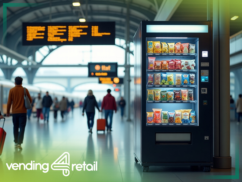 Najlepiej rotujące produkty w automatach na dworcach