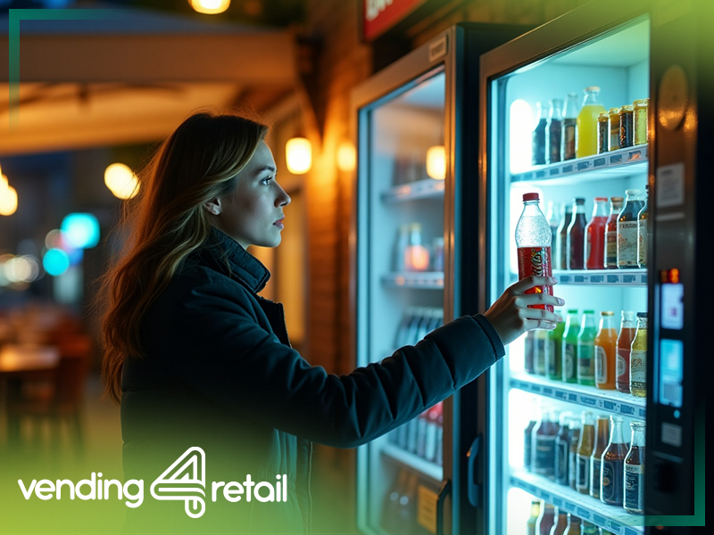 Automaty vendingowe w zajeździe