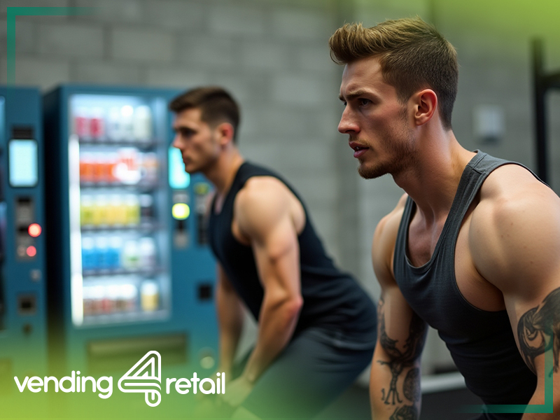 Bezobsługowa strefa zakupowa w siłowni