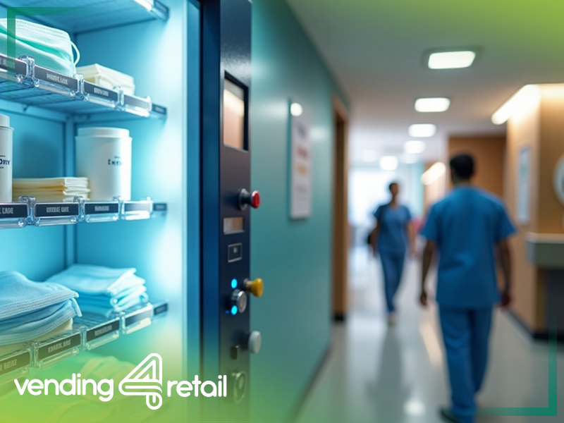 Dystrybucja materiałów medycznych z kontrolą dostępu