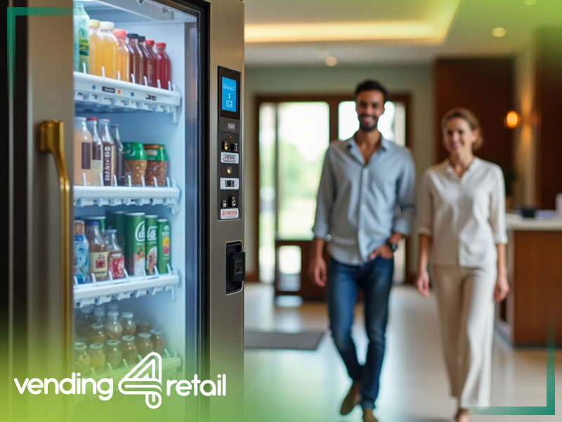 dostępność produktów dla gości bez angażowania personelu