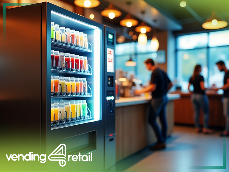 zdrowe jedzenie w automatach w kantynach