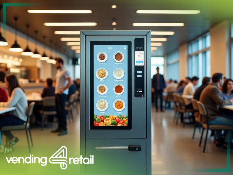 Zautomatyzowana stołówka – jak automaty vendingowe ograniczają kolejki i straty